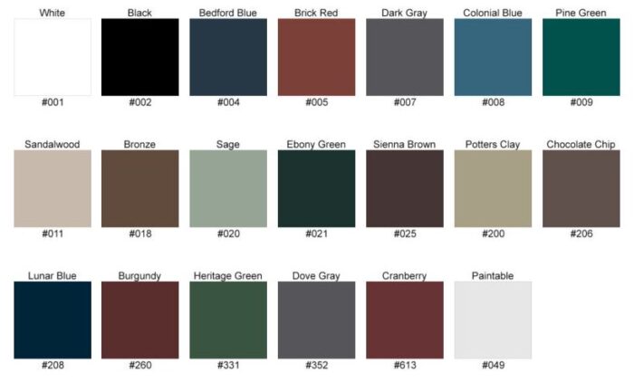 Custom Vinyl Exterior Shutters - Board & Batton - Image 6