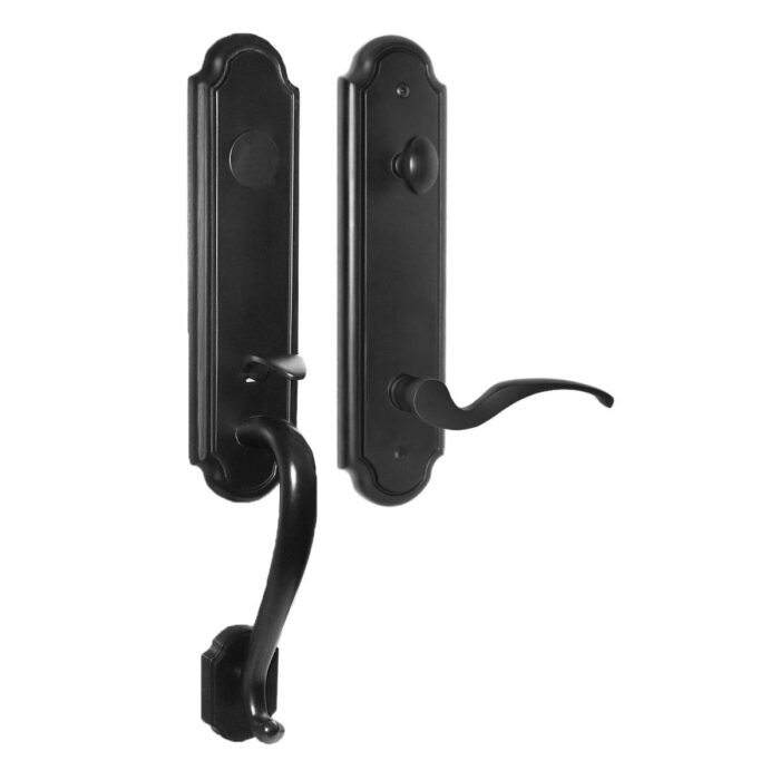 Left Hand Handle & Lever Entrance Dummy Set