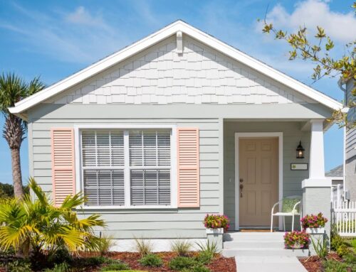 Exterior wood window shutters